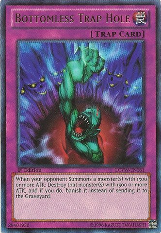 Amazon.com: YU-GI-OH! - Bottomless Trap Hole (LCYW-EN181